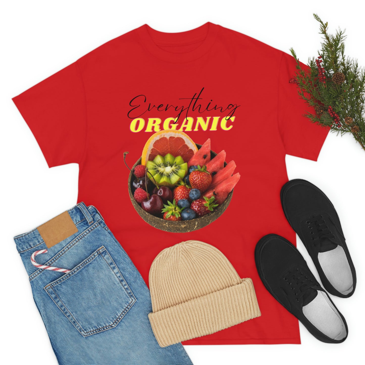 Organic Fruit Cotton Tee