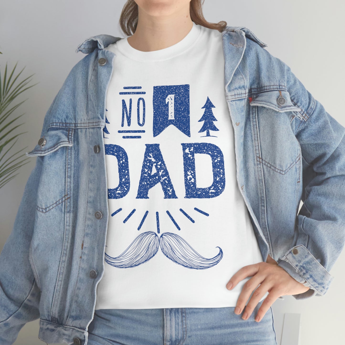 No 1 Dad Cotton Tee