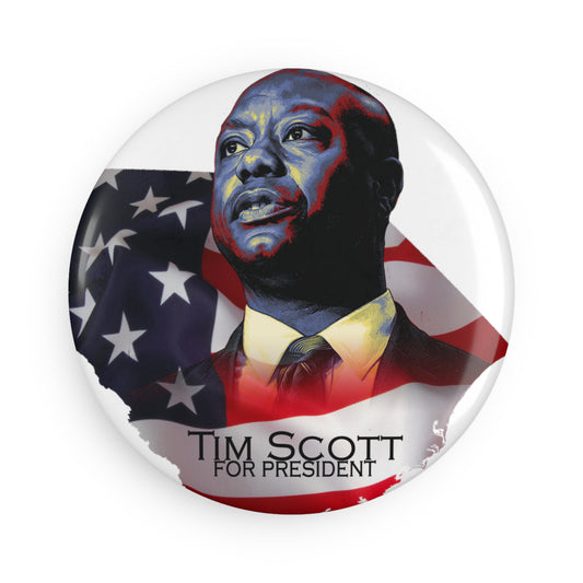 Tim Scott  Button Magnet, Round (10 pcs)