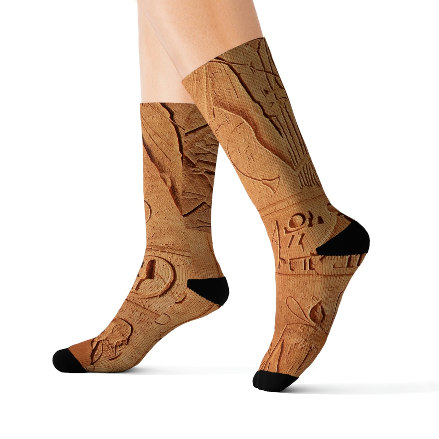 Hiero Walk Sublimation Socks