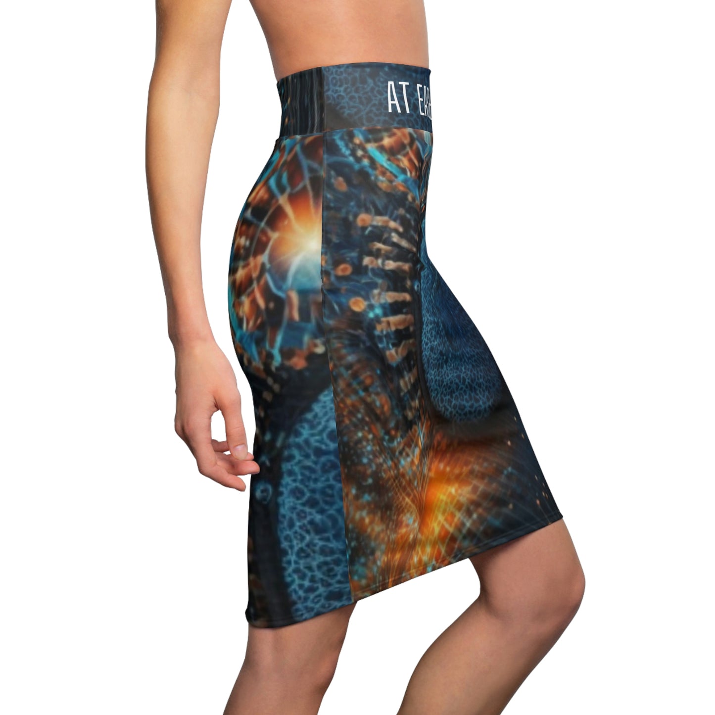 Ease Women's Pencil Skirt (AOP)