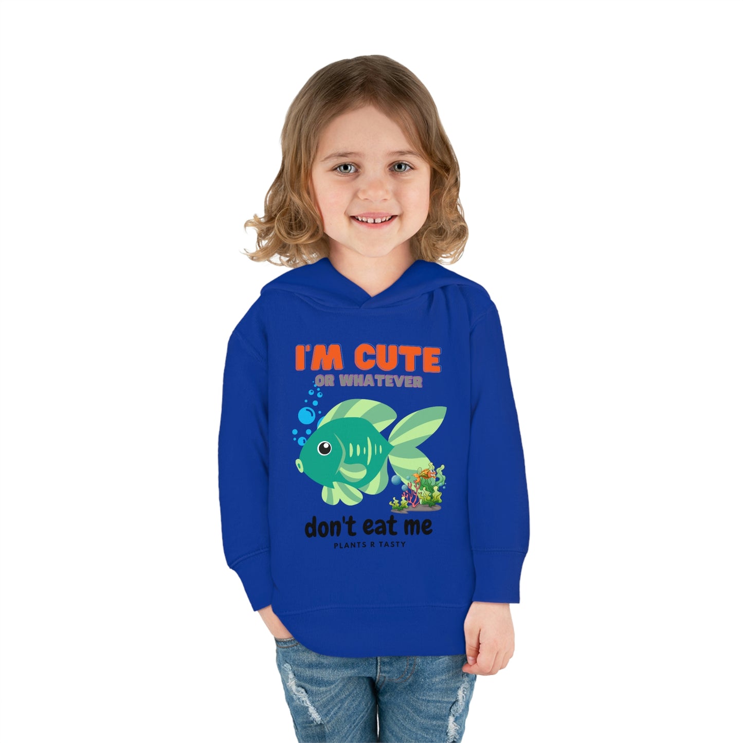 Toddler Fish Pullover Fleece Hoodie