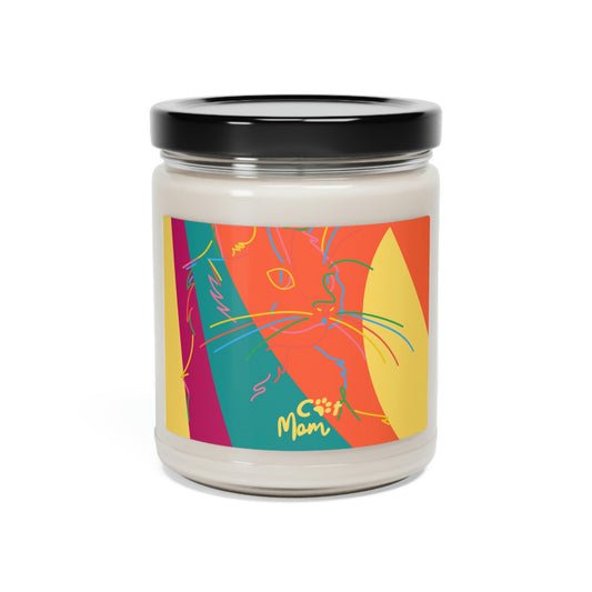 Here Kitty Scented Soy Candle, 9oz
