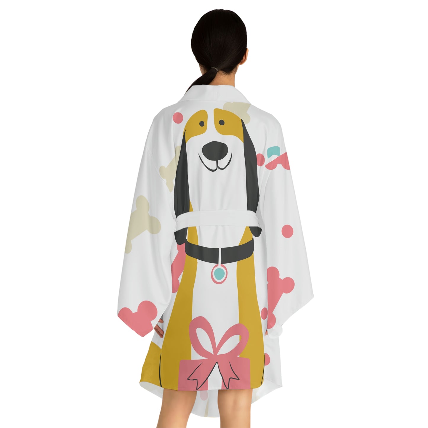 Special Gift Long Sleeve Kimono Robe (AOP)