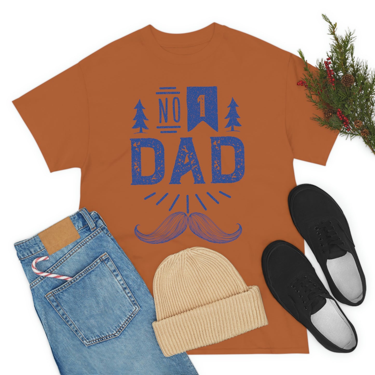 No 1 Dad Cotton Tee