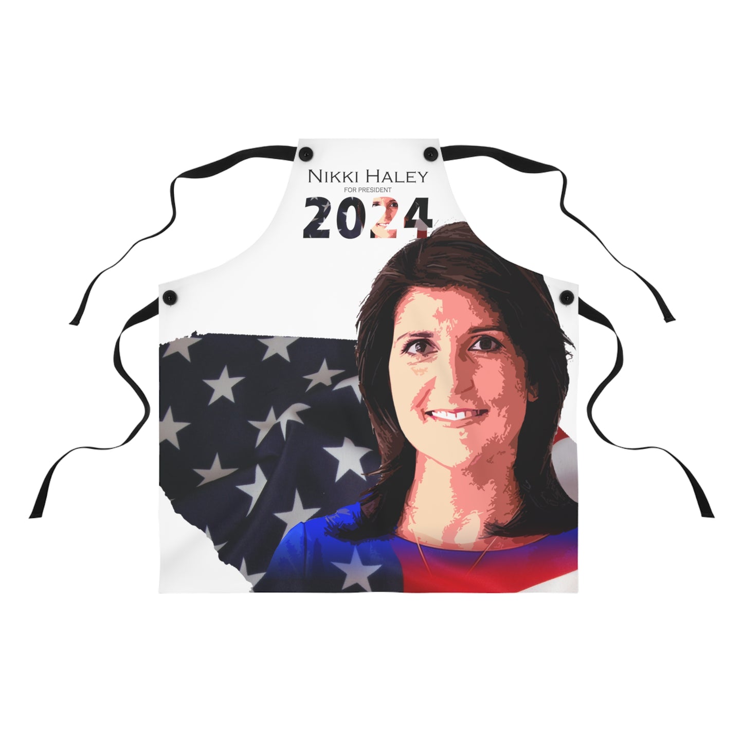 Nikki Haley Apron (AOP)