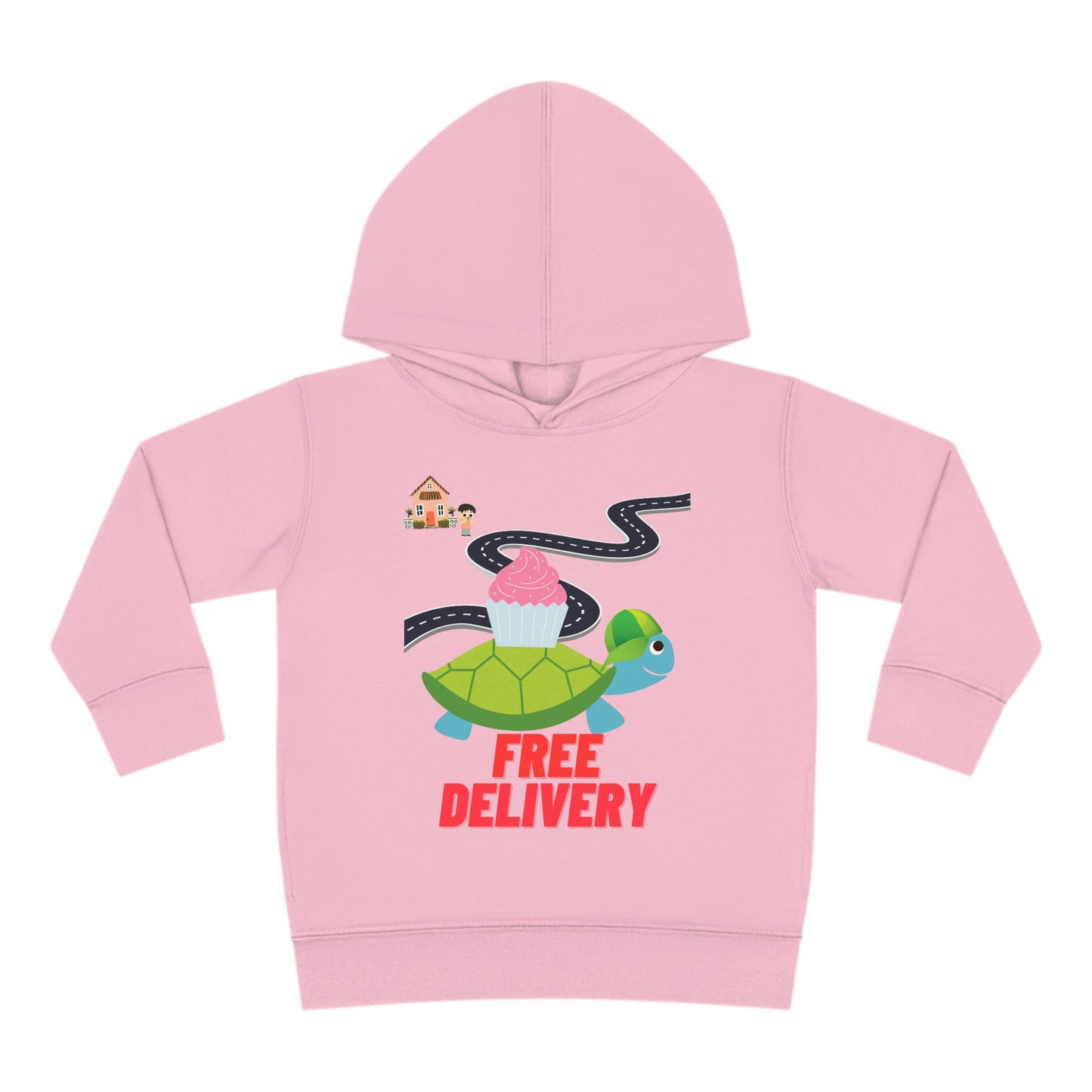 Toddler Turtle Pullover Fleece Hoodie