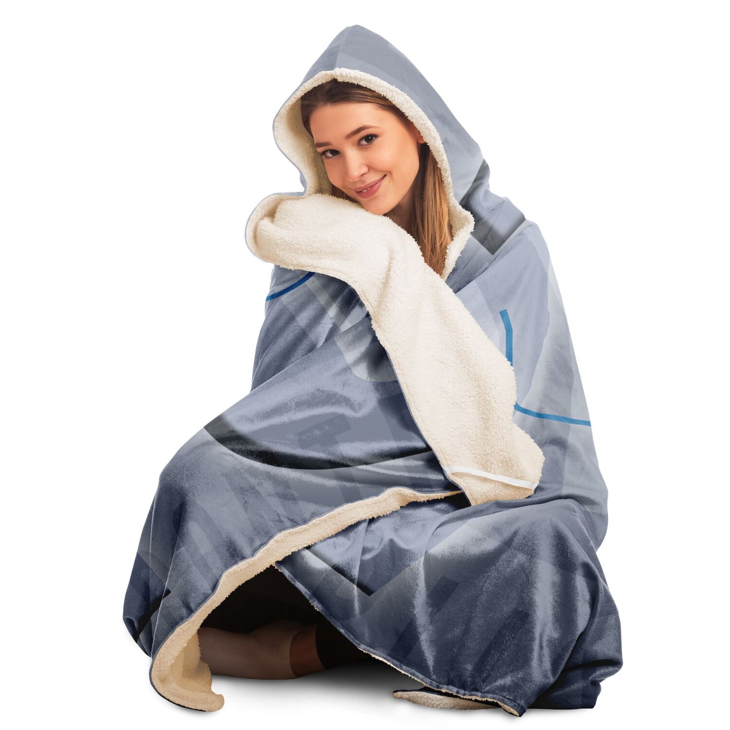 716 Hooded Blanket - AOP