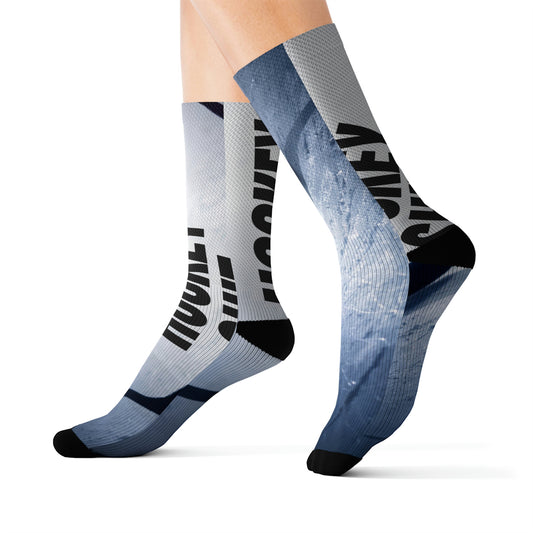 Black Ice Sublimation Socks