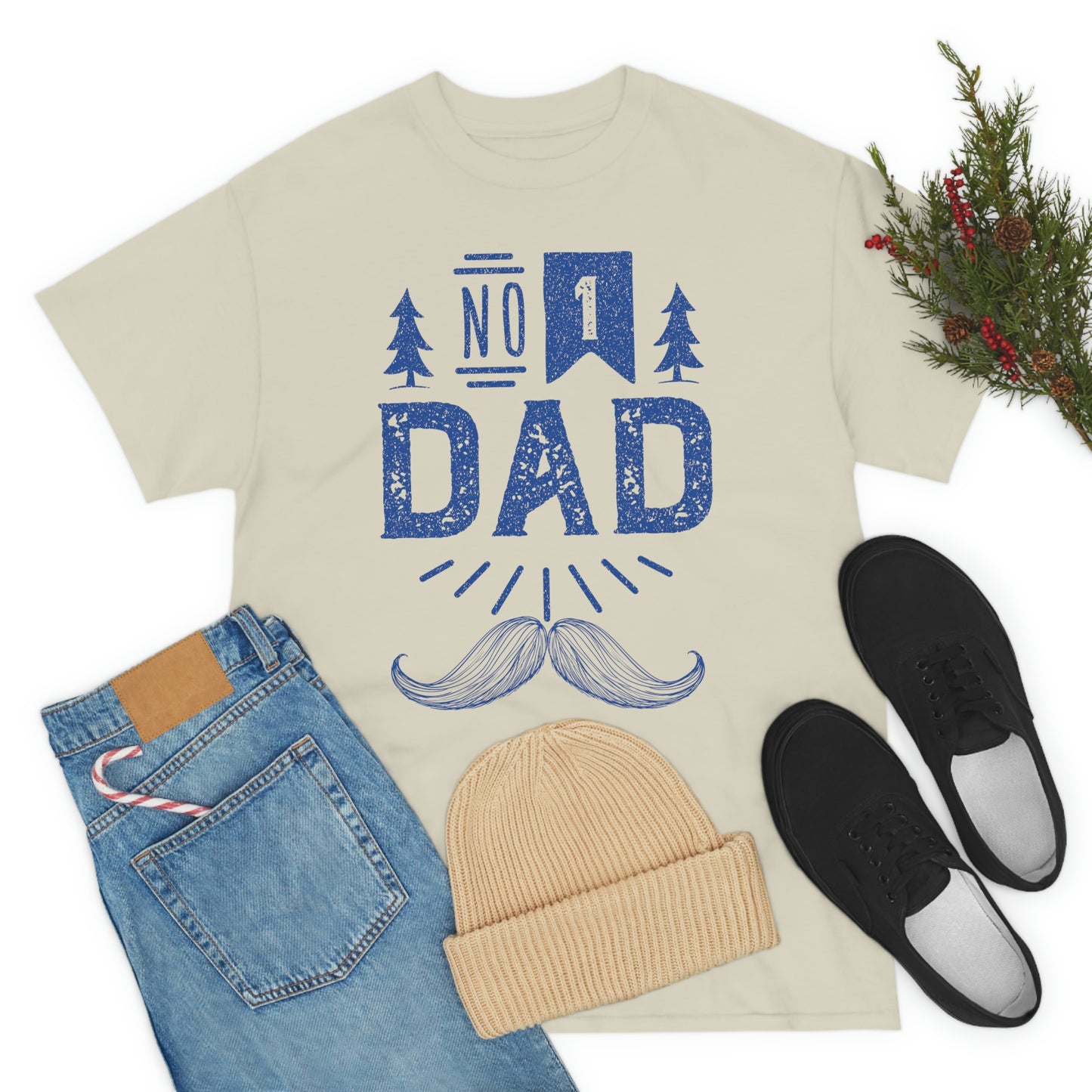 No 1 Dad Cotton Tee