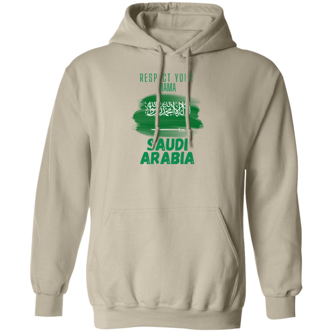 Respect Saudi Arabia Pullover Hoodie