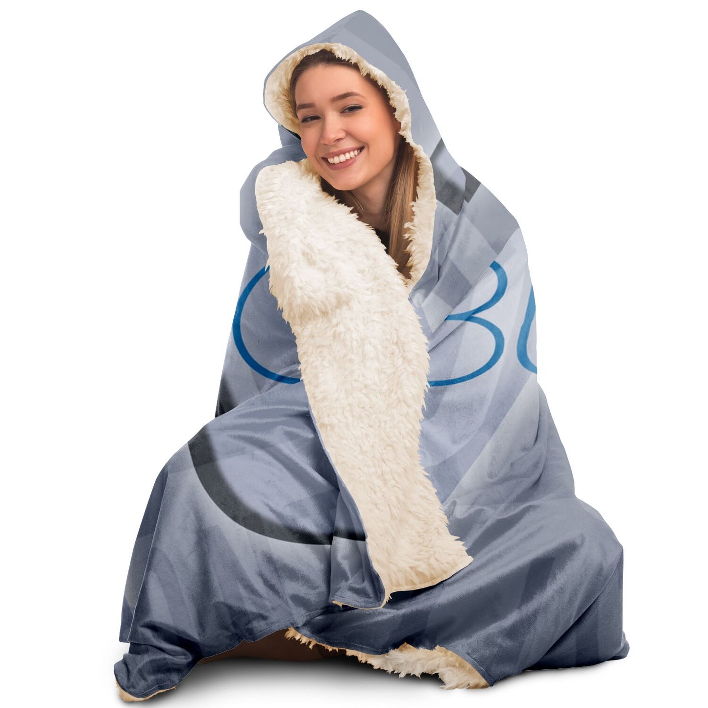 716 Hooded Blanket - AOP