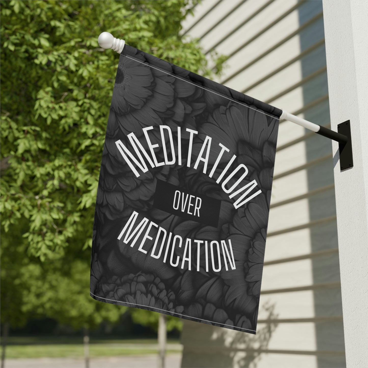 Meditation Garden & House Banner