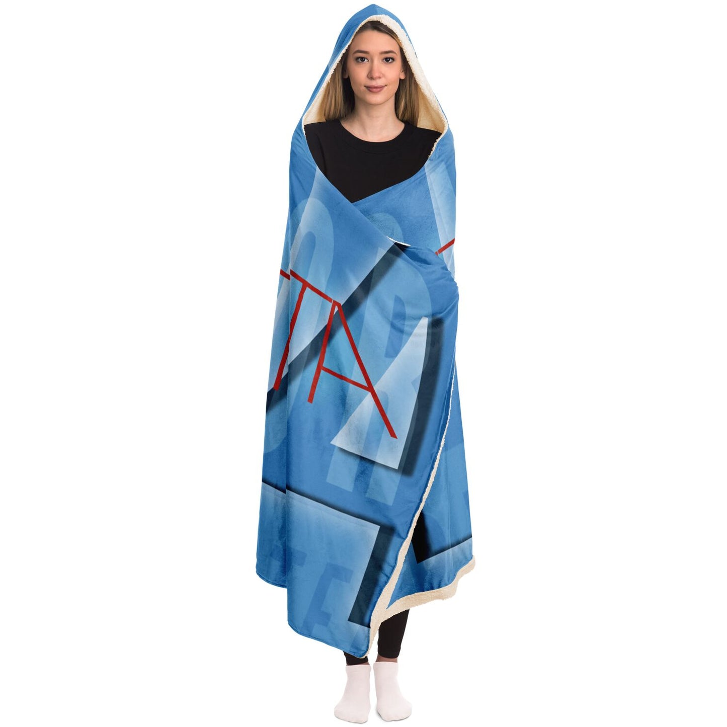 404 Hooded Blanket - AOP