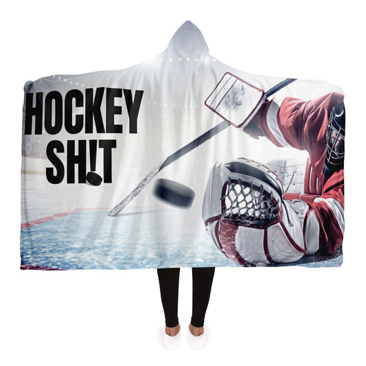 Puck Save Hooded Blanket - AOP