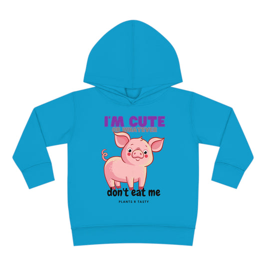 Toddler Pig Pullover Fleece Hoodie