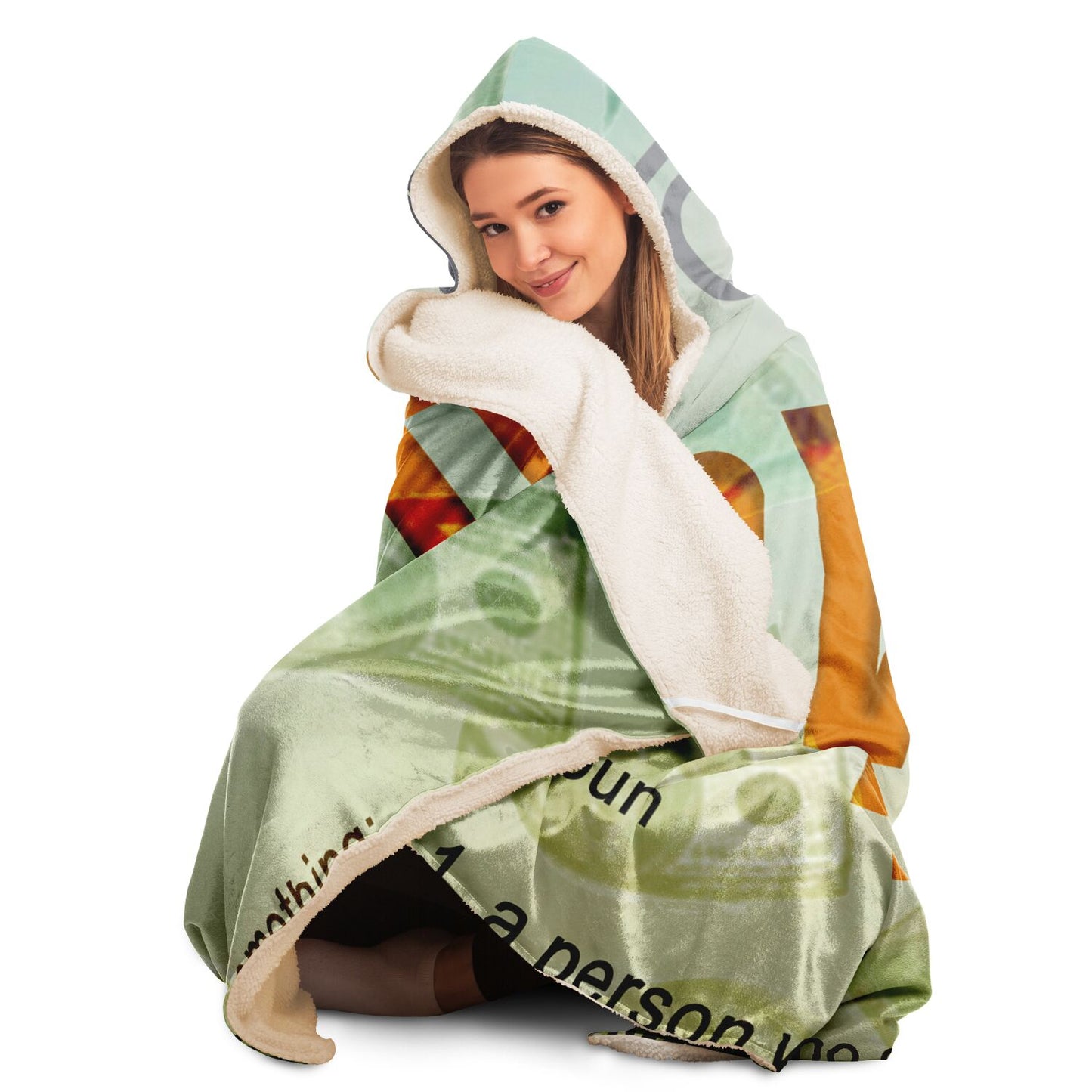 Owner Bill Hooded Blanket - AOP