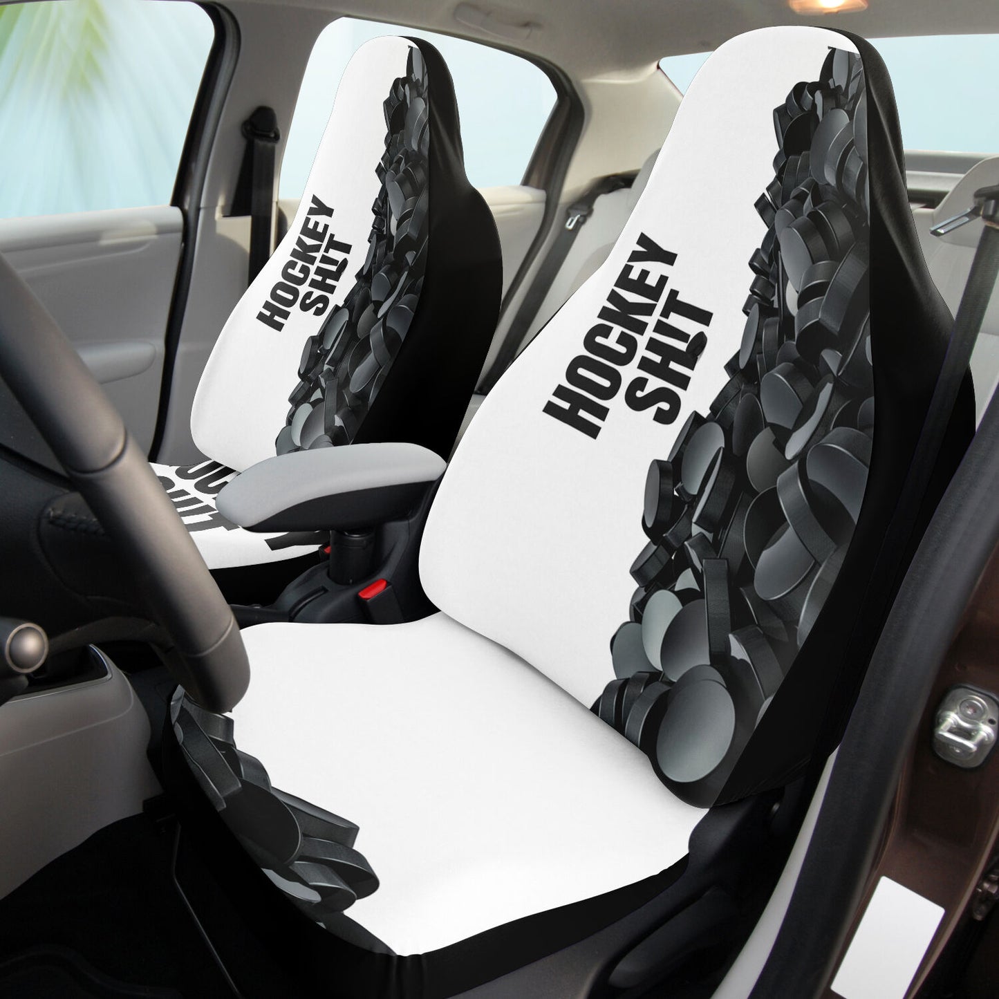 Puck It Car Seat Cover - AOP