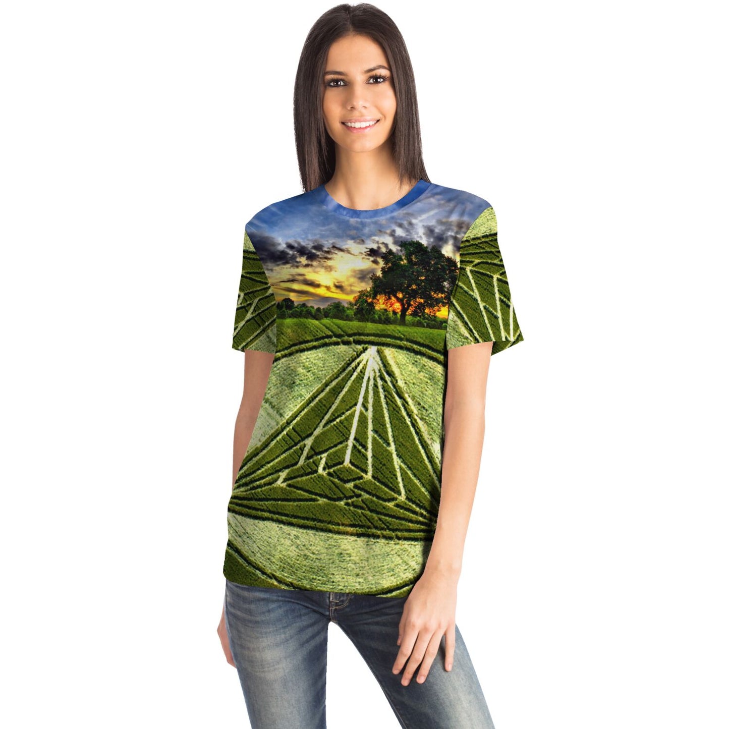 Crop Pyramid T-shirt