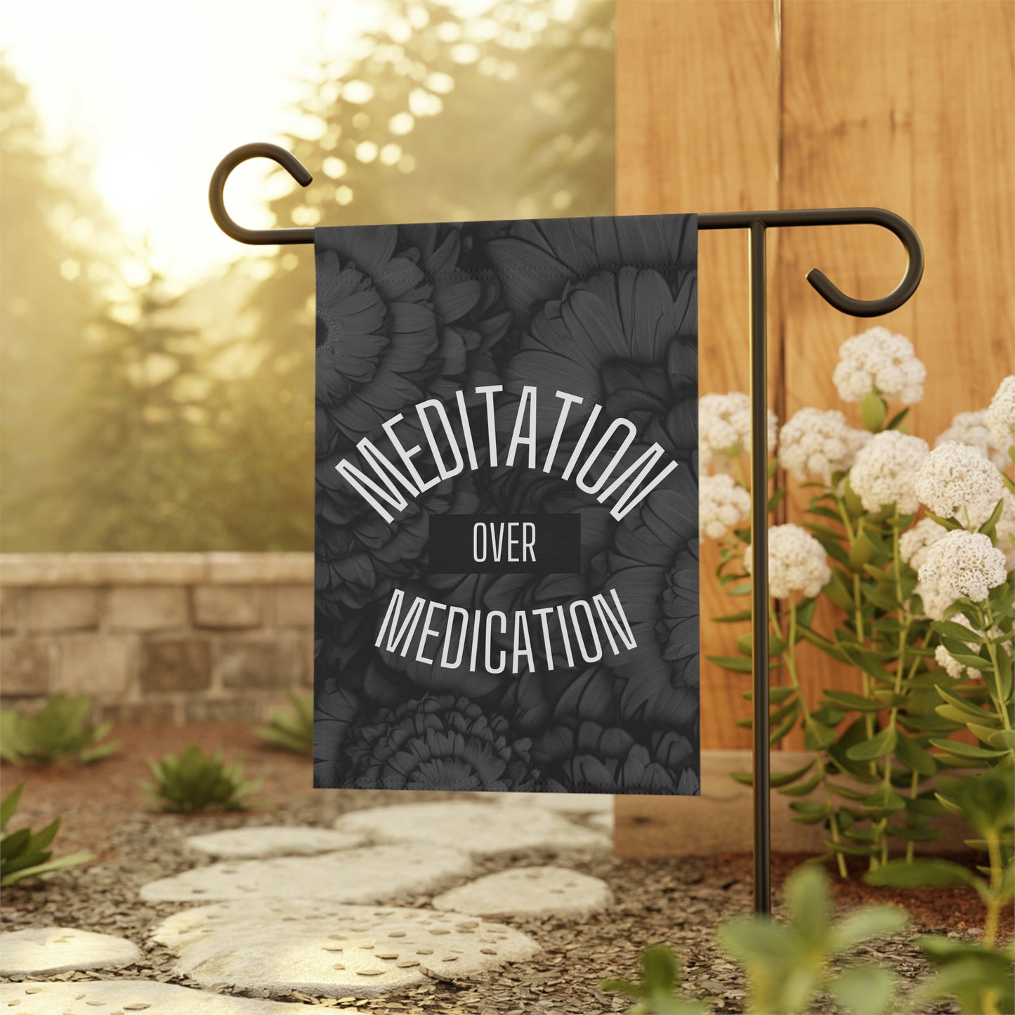 Meditation Garden & House Banner