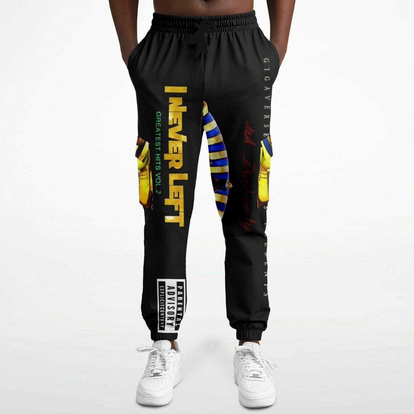 Never Left Athletic Cargo Sweatpants - AOP