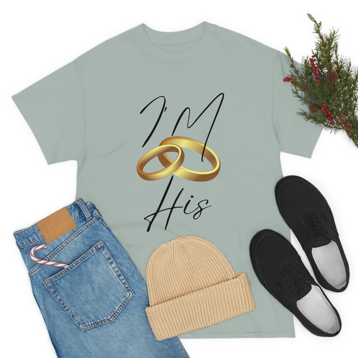 I'm His Rings Cotton Tee