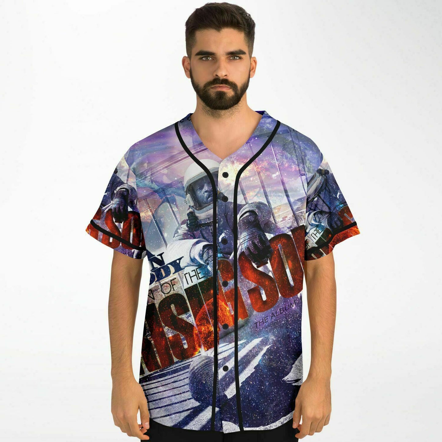 Rising Son Baseball Jersey - AOP