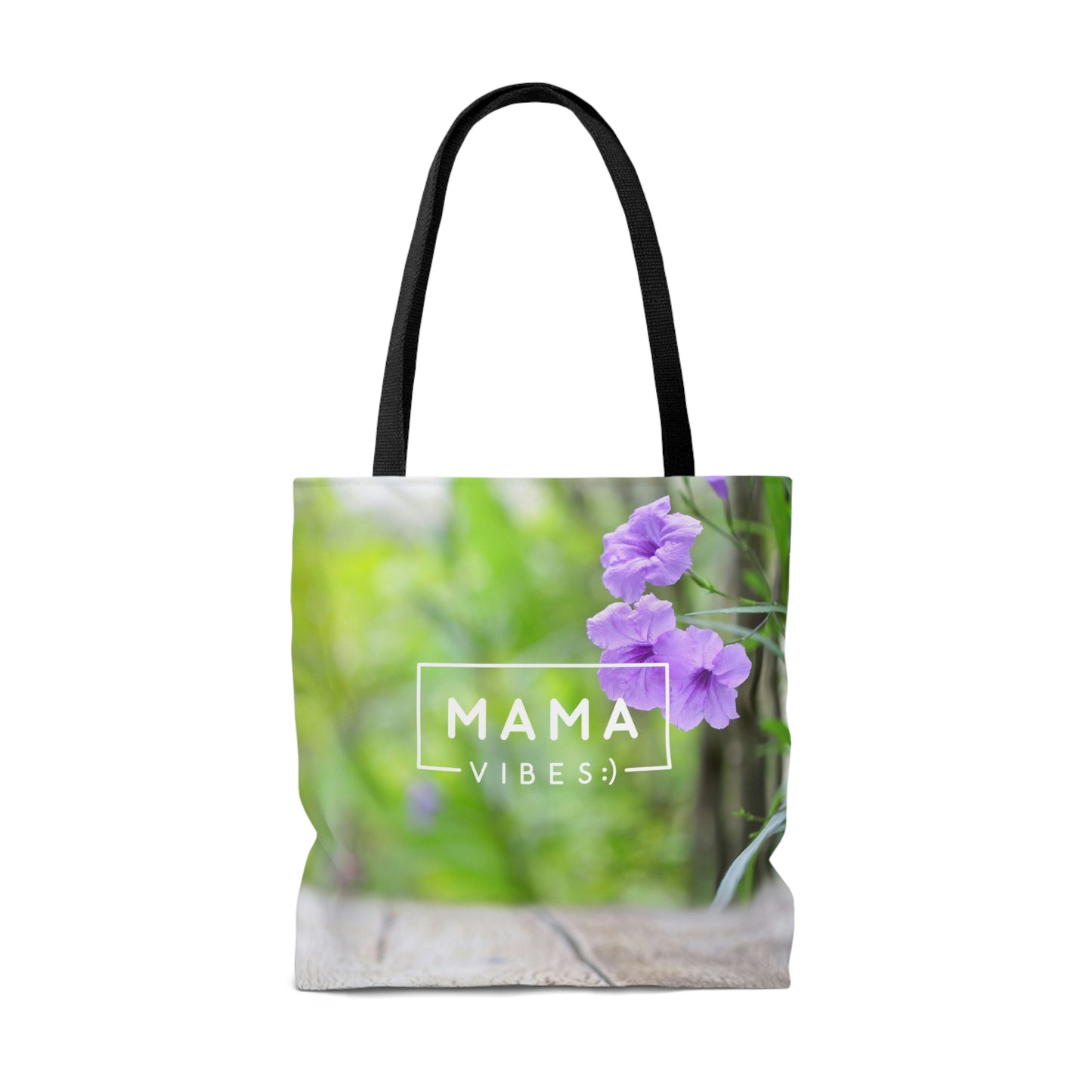 Flower Vibes Tote Bag (AOP)