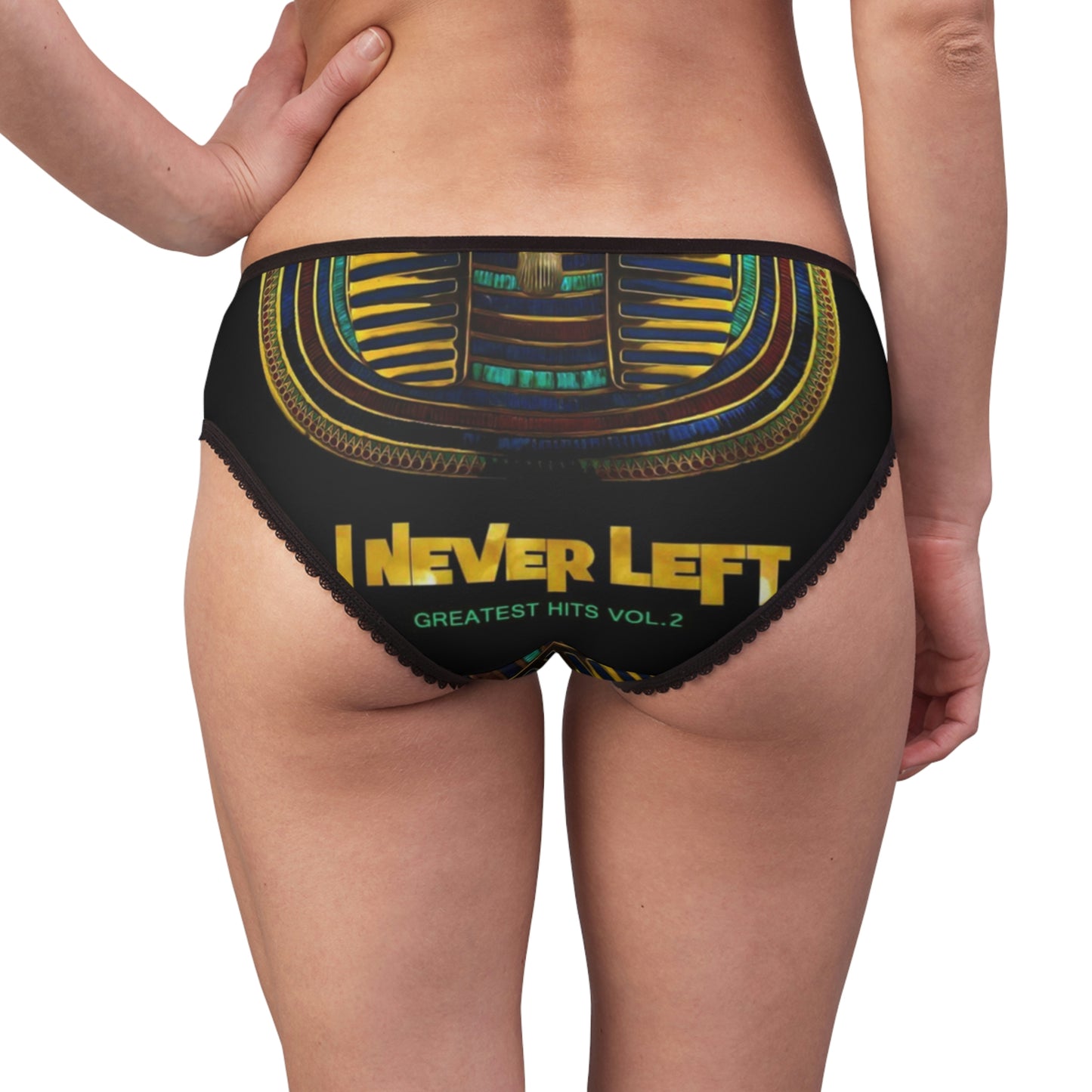 Never Left Women's Briefs (AOP)