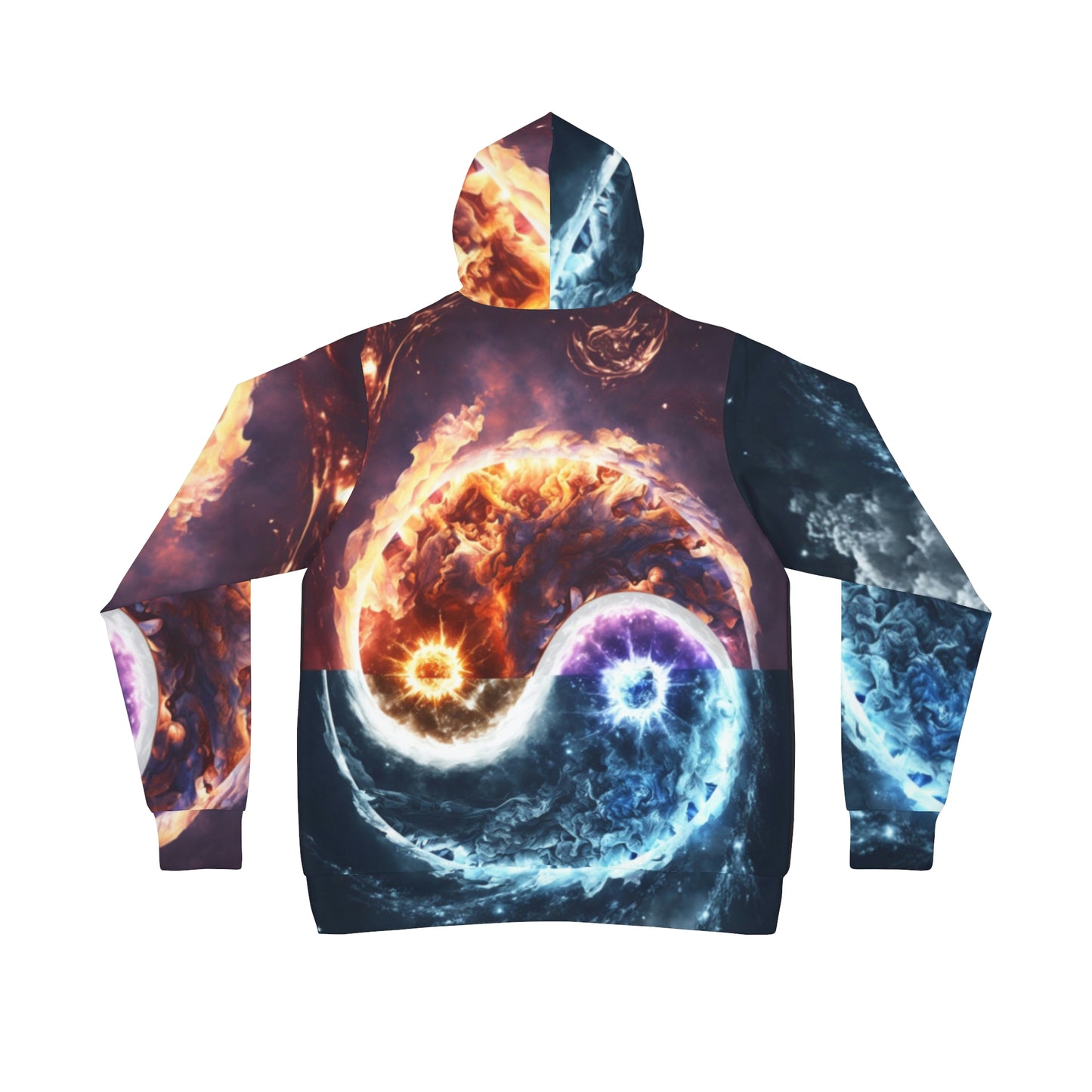 Balanxer Fire & Ice Athletic Hoodie (AOP)