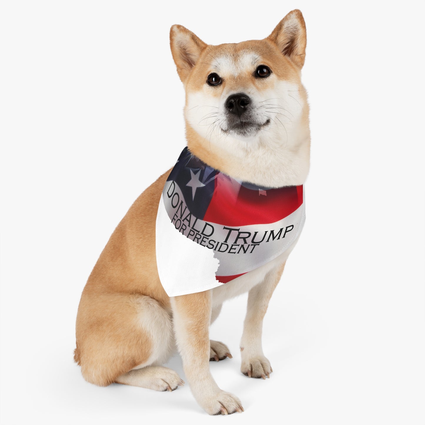 Donald Trump Pet Bandana Collar