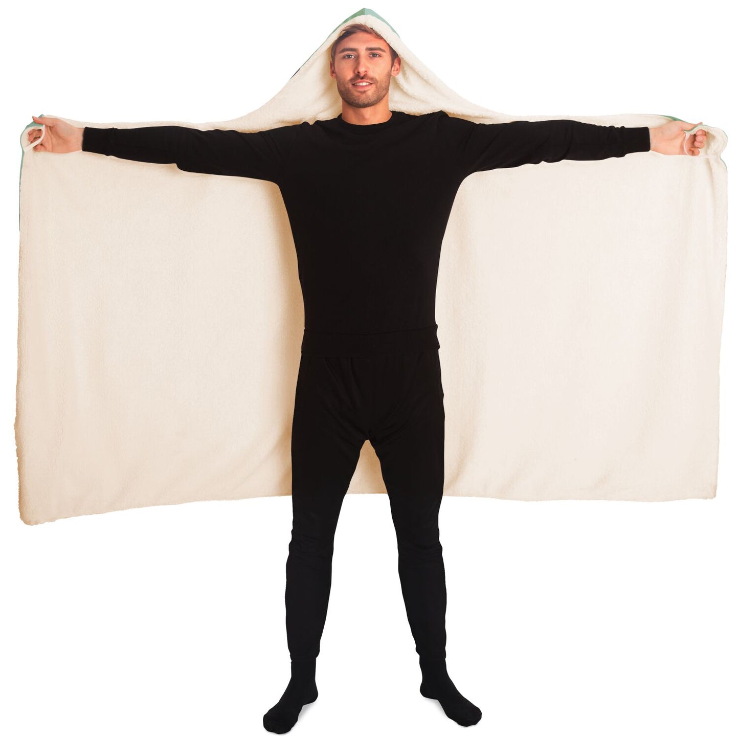 Owner Bill Hooded Blanket - AOP