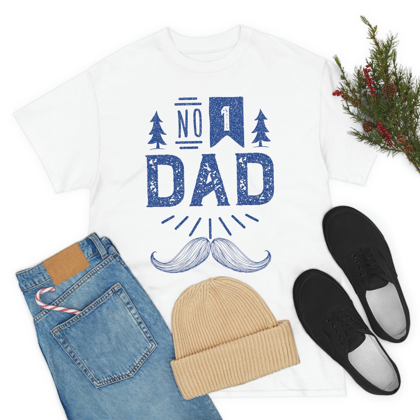 No 1 Dad Cotton Tee