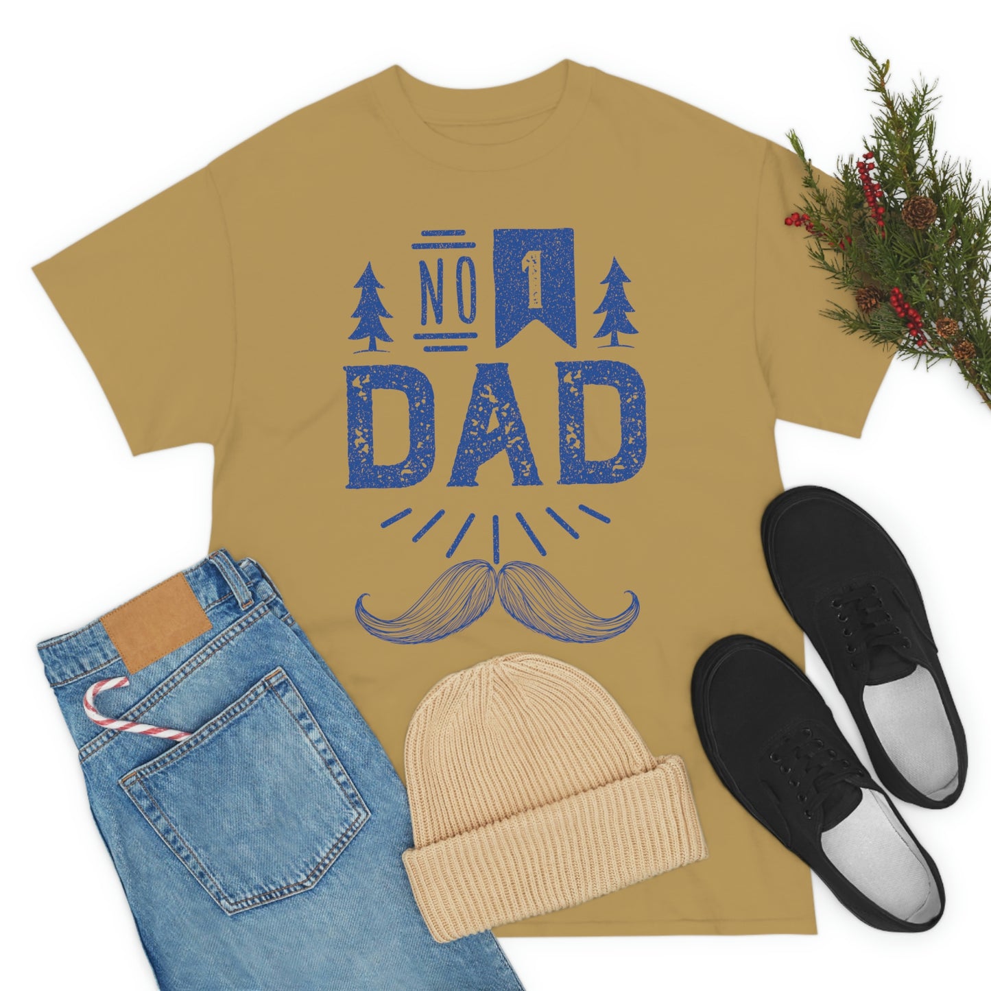 No 1 Dad Cotton Tee