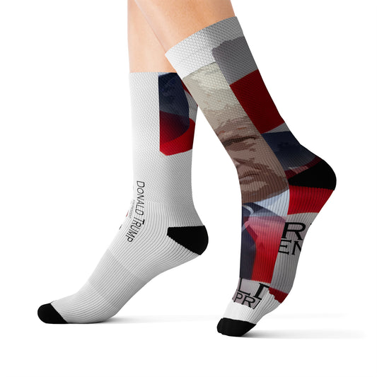 Donald Trump Sublimation Socks