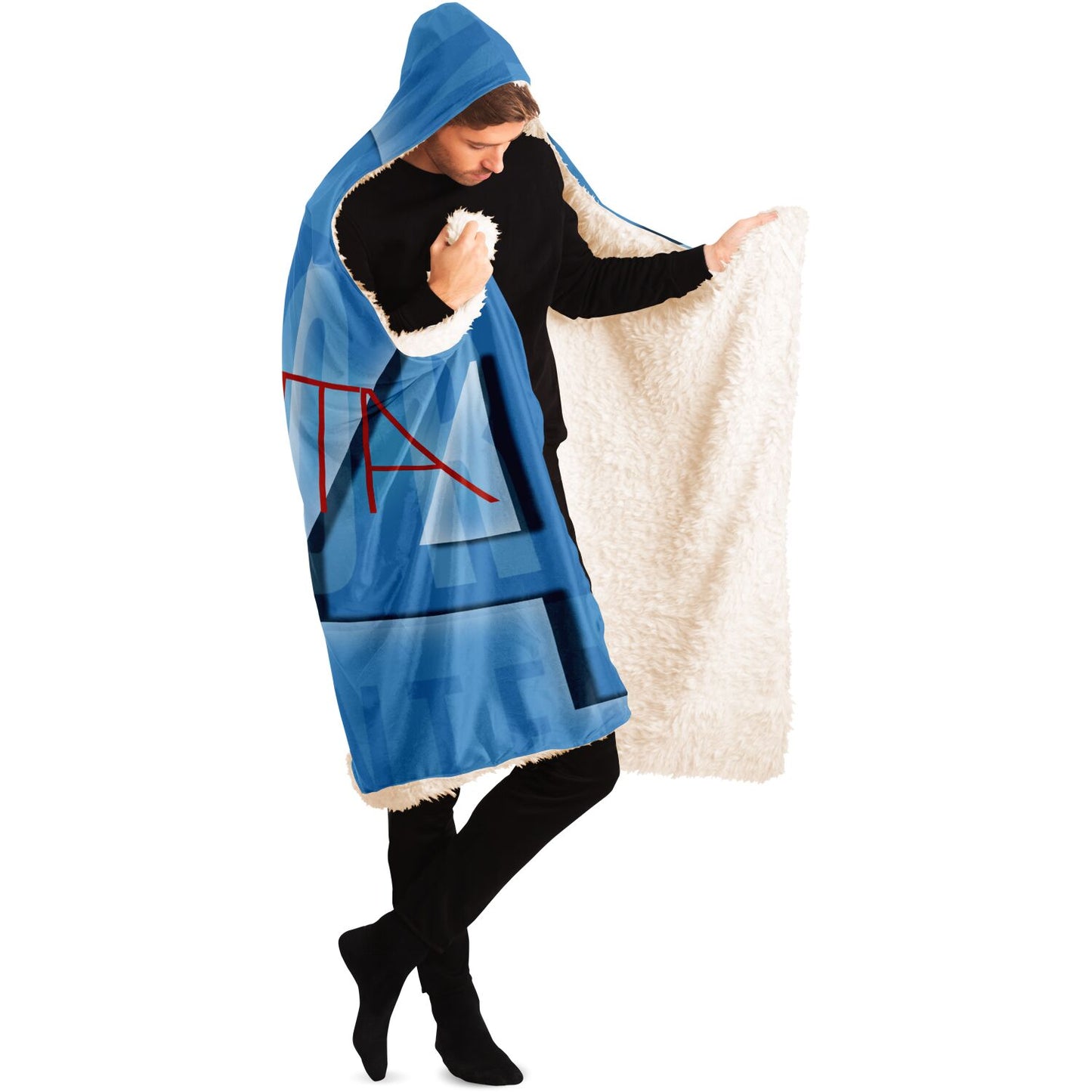 404 Hooded Blanket - AOP