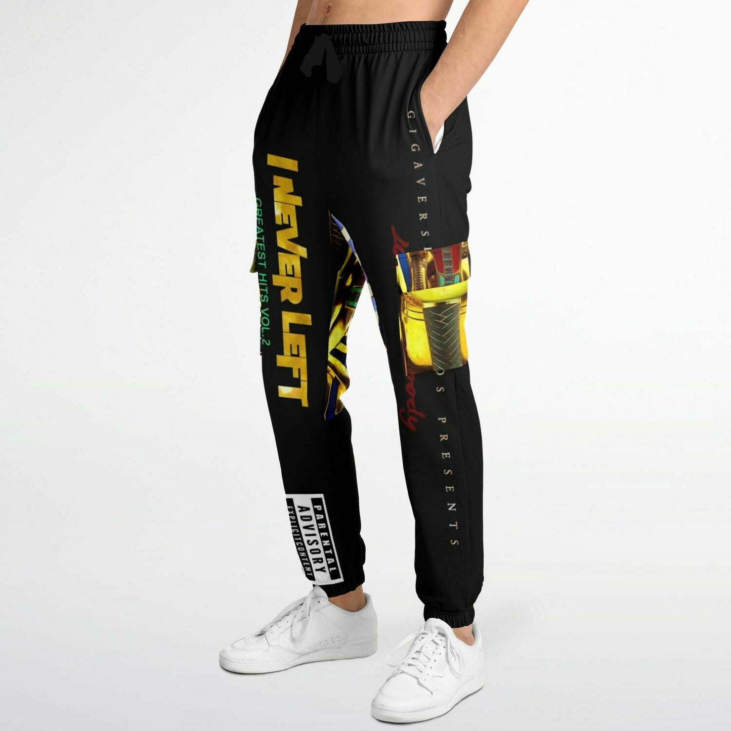 Never Left Athletic Cargo Sweatpants - AOP