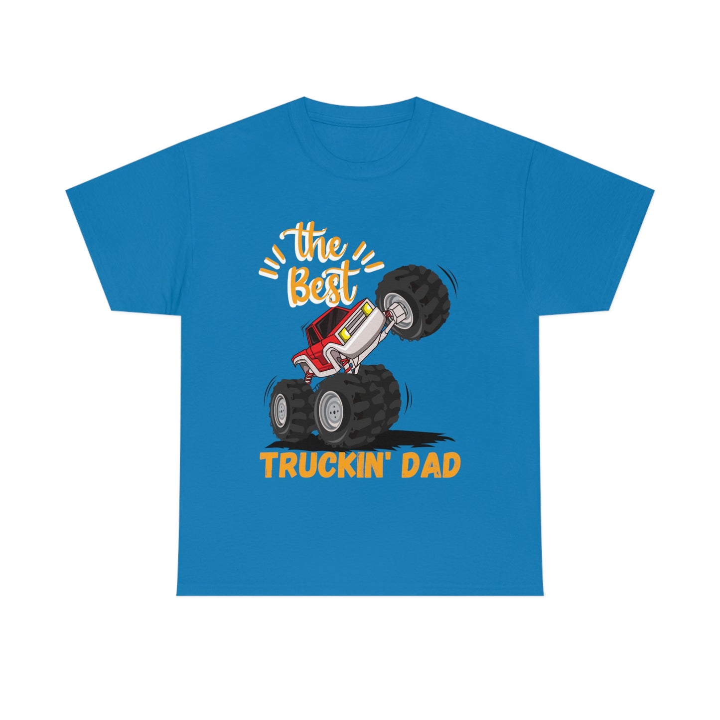 Wheelie Truckin' Dad Cotton Tee