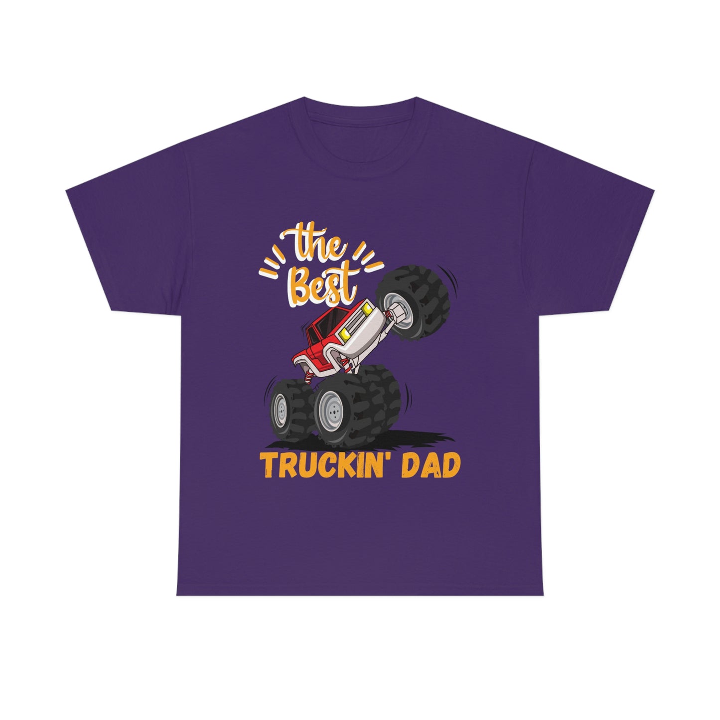 Wheelie Truckin' Dad Cotton Tee