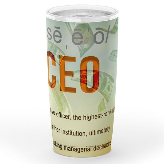 CEO Bill 20oz Tumbler - AOP