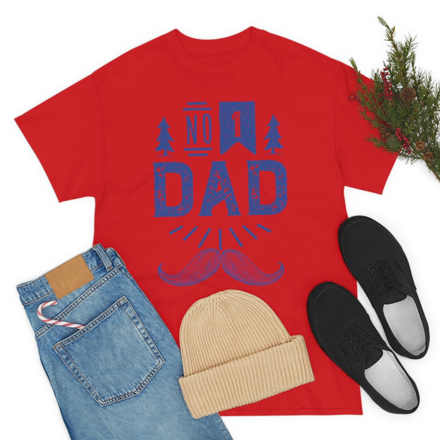 No 1 Dad Cotton Tee