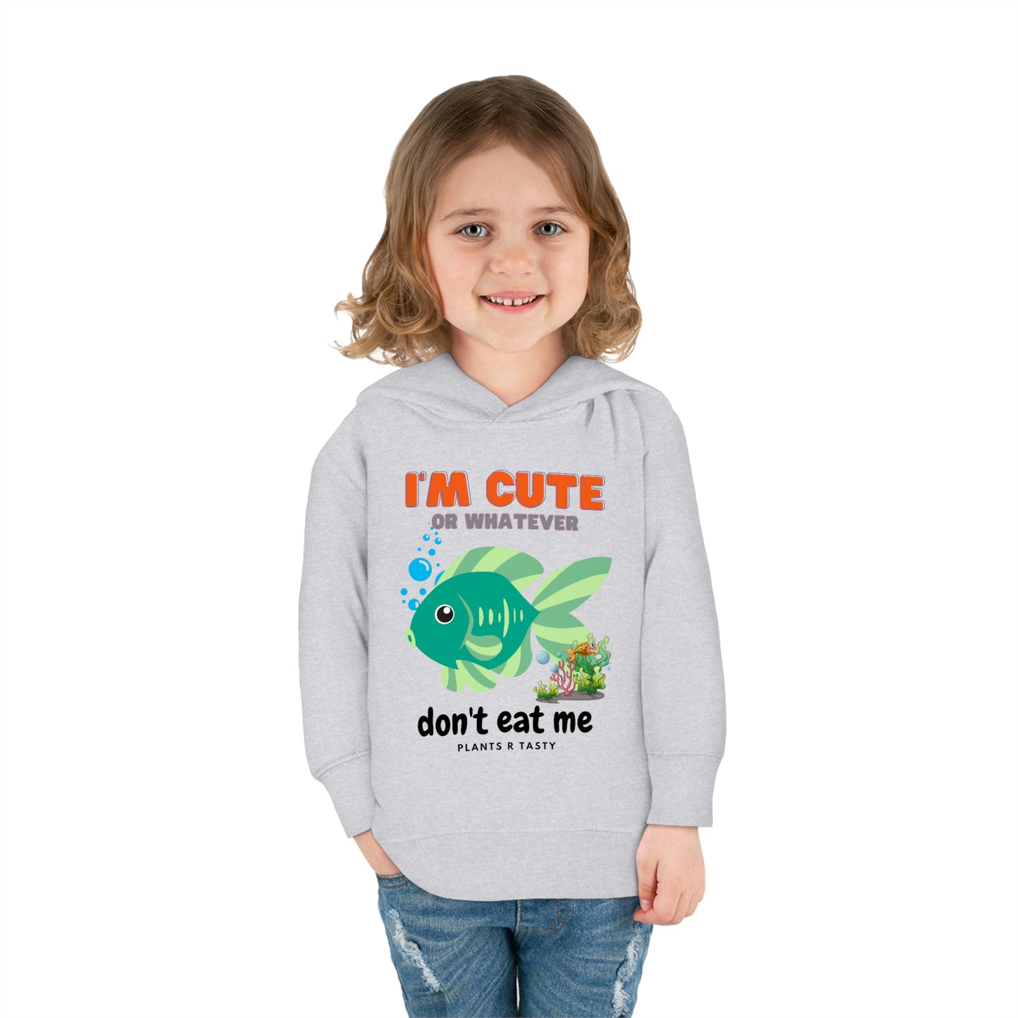 Toddler Fish Pullover Fleece Hoodie