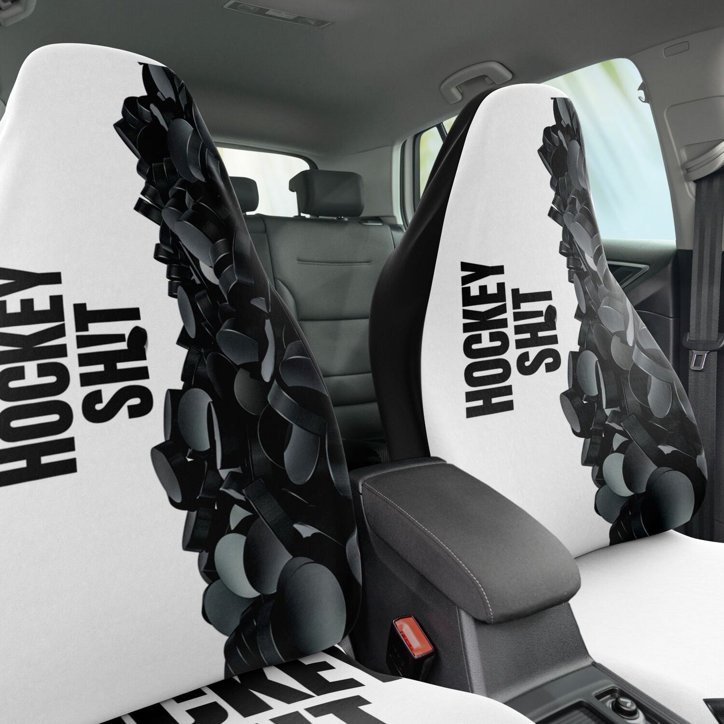 Puck It Car Seat Cover - AOP