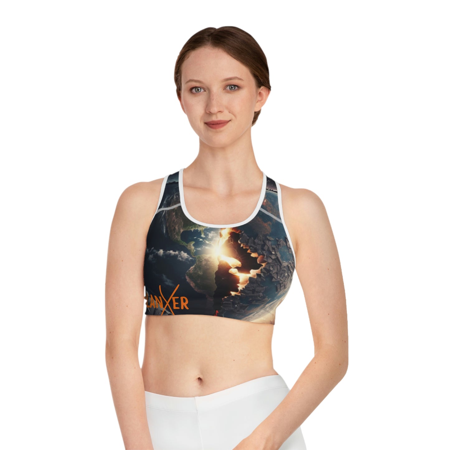 Balanxer Heart Sports Bra (AOP)