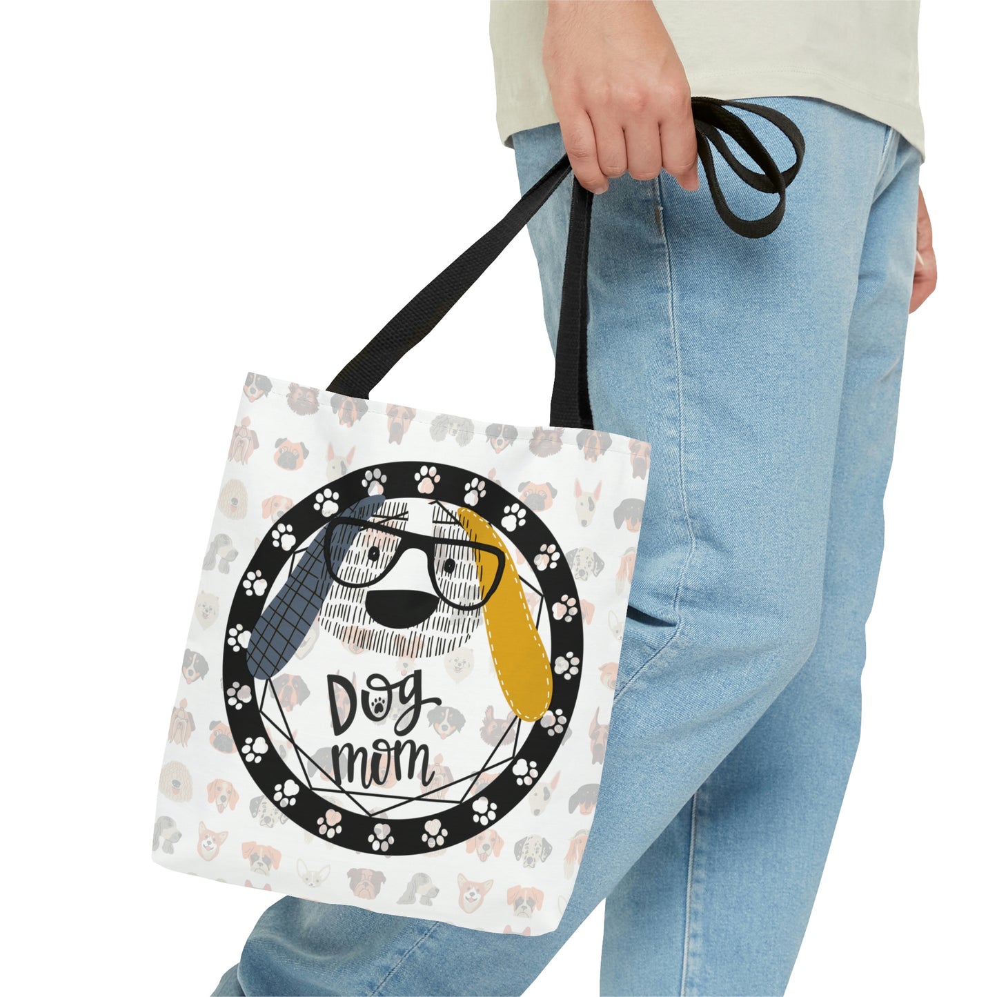 Dog Glasses Tote Bag (AOP)