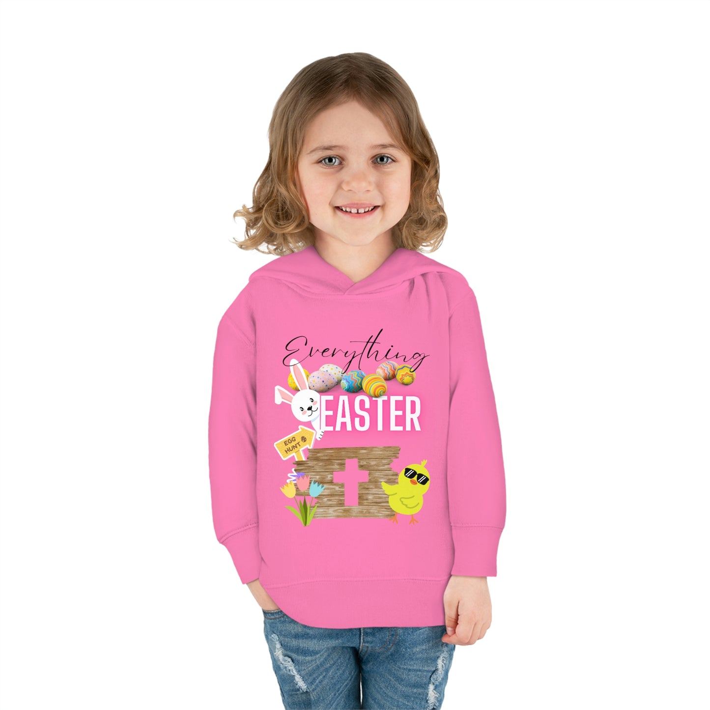 Toddler Easter Pullover Fleece Hoodie