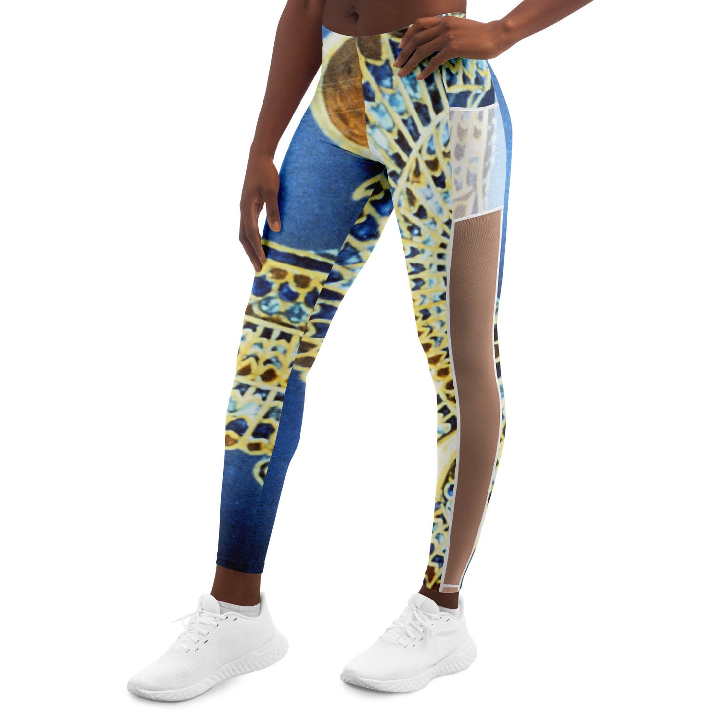 Horus Mesh Pocket Legging - AOP