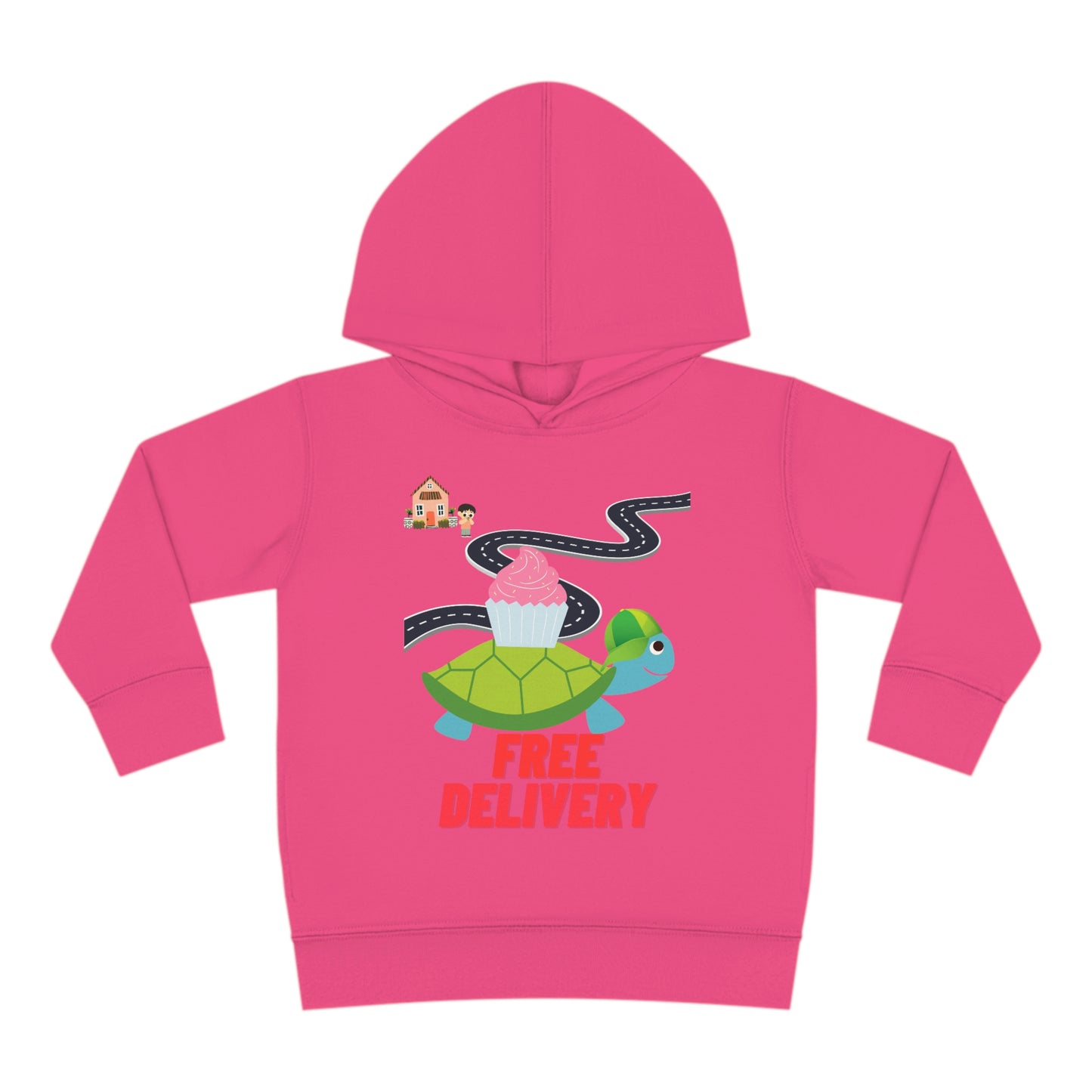 Toddler Turtle Pullover Fleece Hoodie