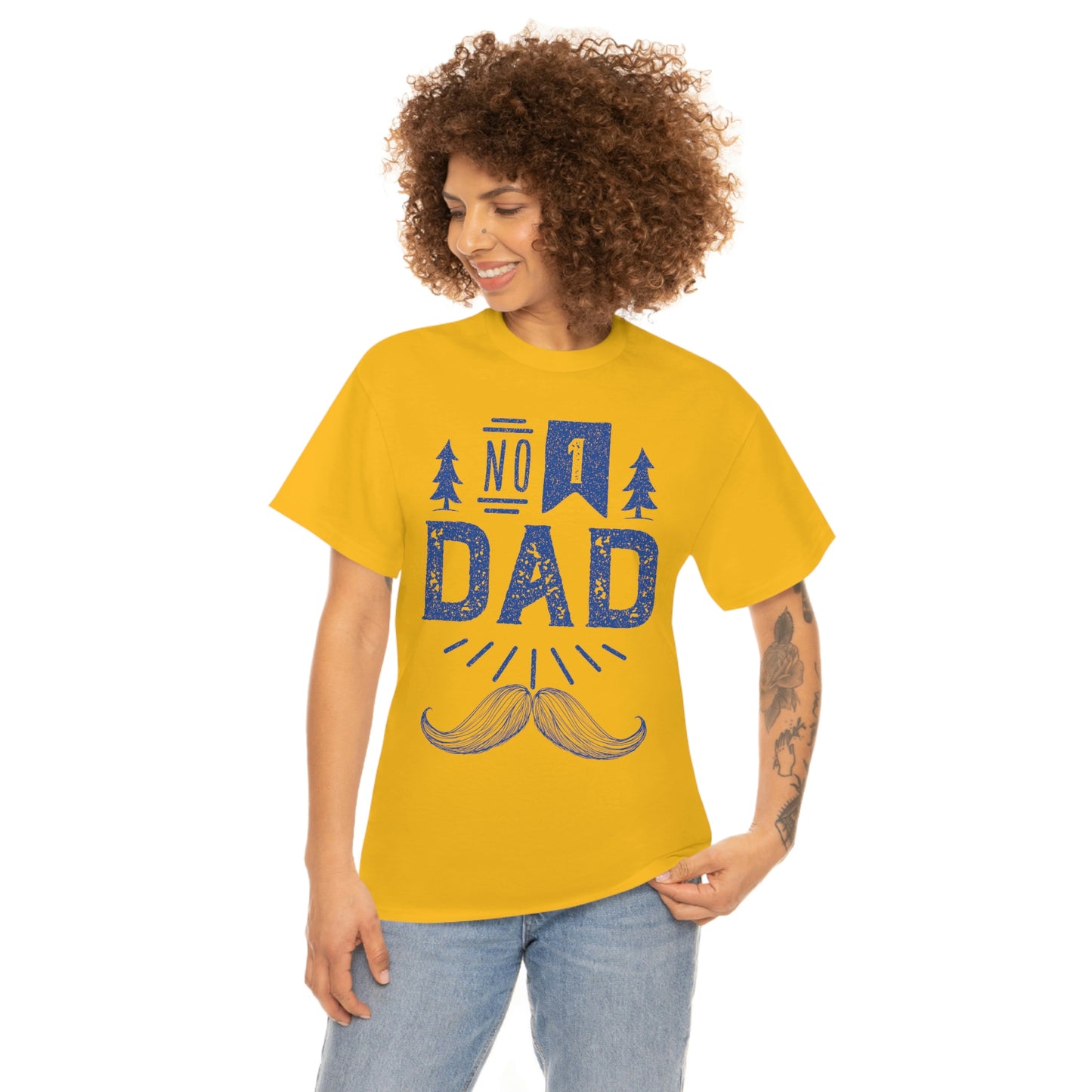 No 1 Dad Cotton Tee