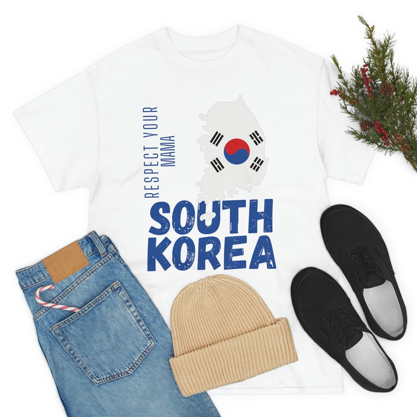 Respect South Korea Cotton Tee